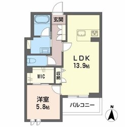 稲葉シャーメゾンの物件間取画像